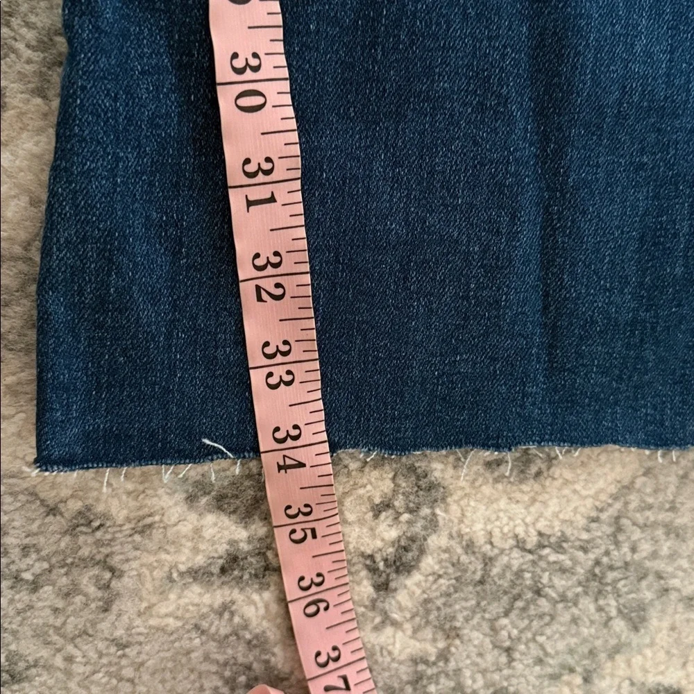 Mother The Down Low Weekender Heel Jeans in High Tide Size 27 - Picture 11 of 13